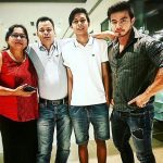 श्रीधन सिंह अपने परिवार के साथ