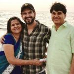 राहुल शर्मा अपने माता-पिता के साथ