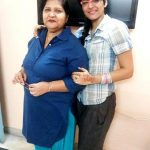 गिन्नी विरदी अपनी मां के साथ