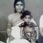 उदय भानु (बचपन) अपनी मां अरुणा के साथ