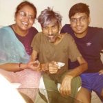 सीताराम पांचाल अपने परिवार के साथ अपने अंतिम दिनों के दौरान