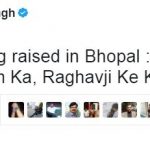 दिग्विजय ने ट्वीट किया राम और राघवजी