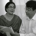 रीमा लागू के साथ विवेक लागू