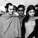 पत्नी के साथ संजय गांधी