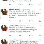 मावरा होकेन का भूत ट्वीट