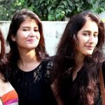 नमिता दुबे अपनी बहनों रत्ना और अंकिता के साथ