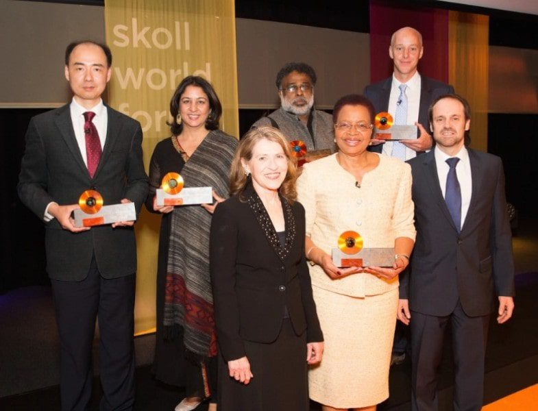 सामाजिक उद्यमिता के लिए स्कोल पुरस्कार के साथ सफीना