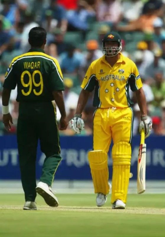 2003 क्रिकेट विश्व कप के दौरान एंड्रयू साइमंड्स