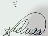 दुआ आमिर हस्ताक्षर 