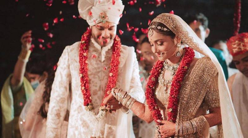 अंकिता लोखंडे और विक्की जैन की शादी की तस्वीर